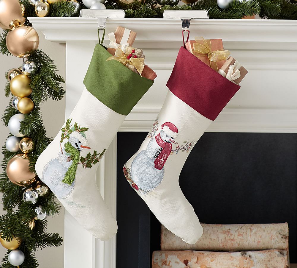 Snowman Stocking | Pottery Barn