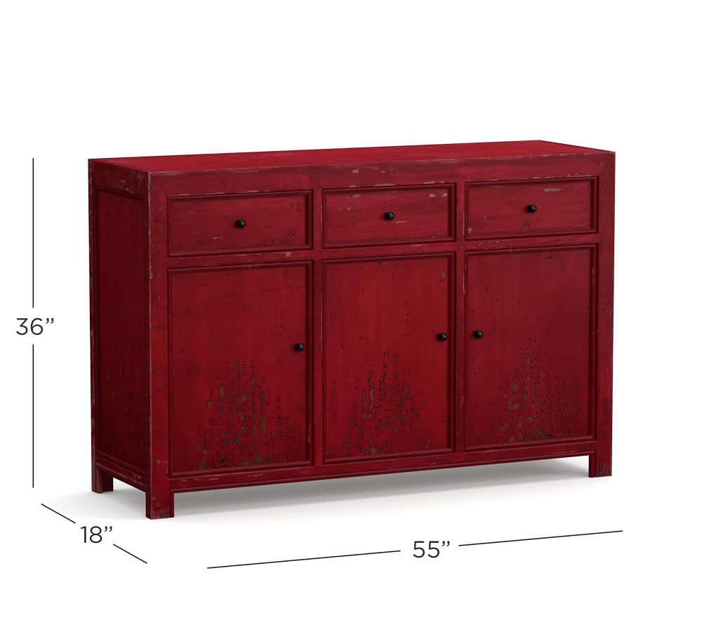 Rico 55" Reclaimed Wood Console Table Pottery Barn