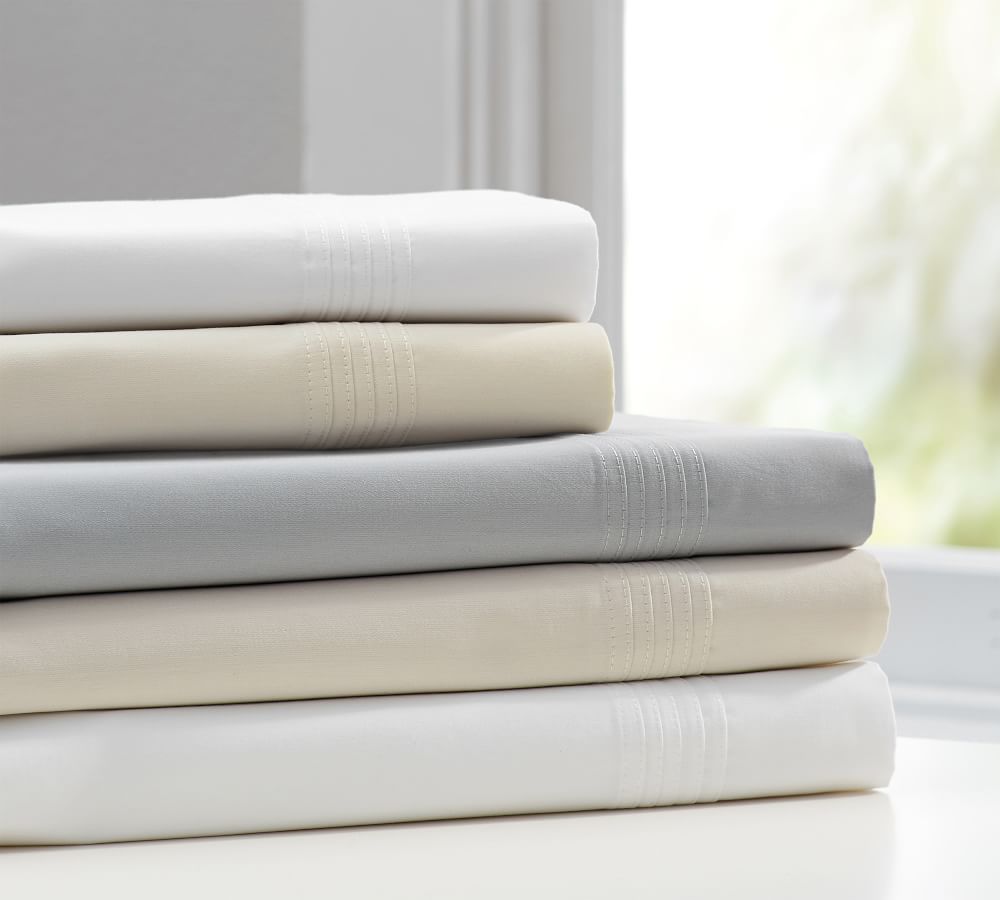500ThreadCount Sateen Sheet Set Pottery Barn