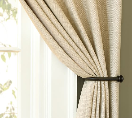 Oil Rubbed Bronze Kenney Gallery Decorative Holdbacks for Curtains and Drapes Set of 2