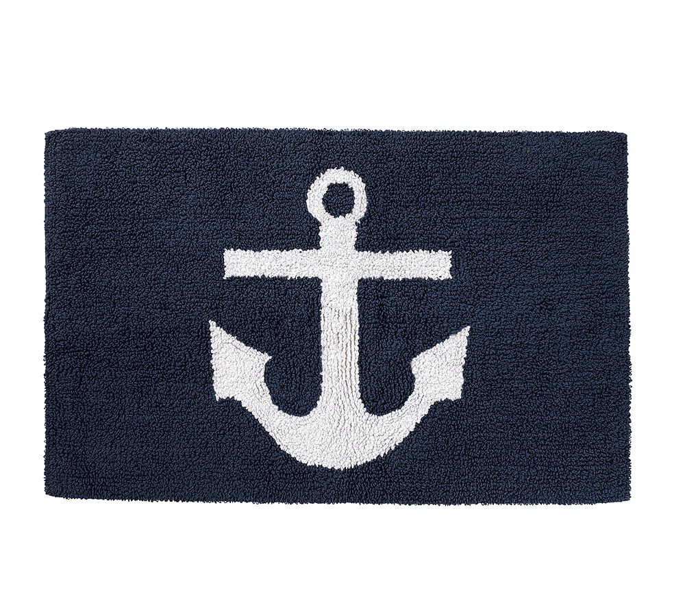 Anchor Bath Mat Pottery Barn