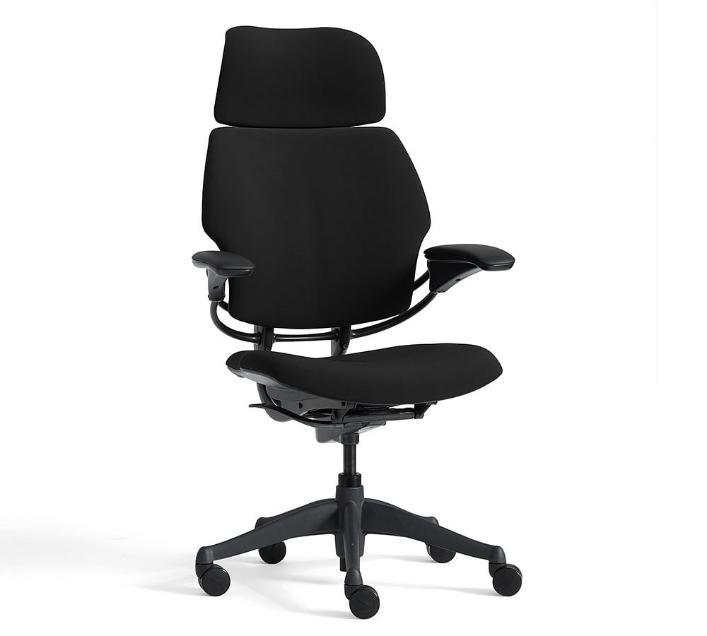 Humanscale® Freedom Task Swivel Desk Chair With Headrest Pottery Barn