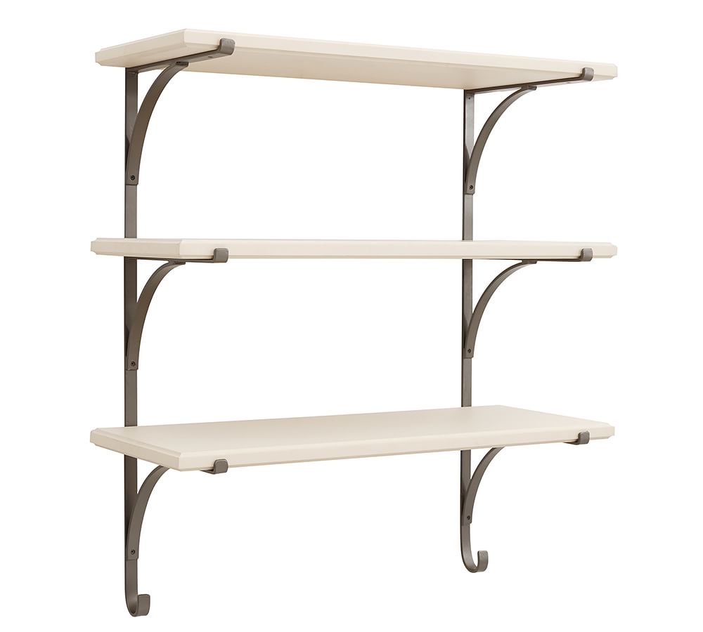 New York Closet Collection Wood Shelves Pottery Barn