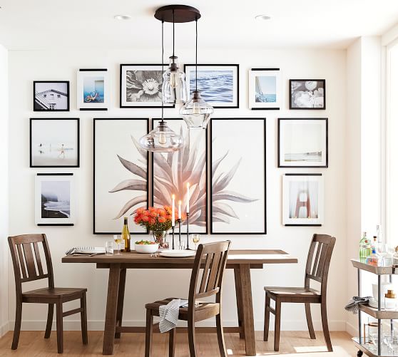 Mccarthy 3 Light Glass Pendant Pottery Barn Mccarthy 3 Light Glass Pendant, Pottery Barn Light Fixtures Dining Room