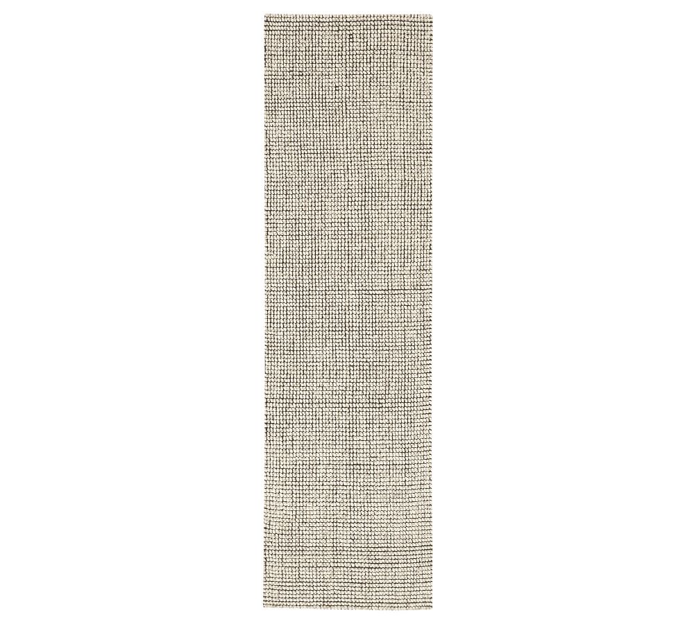 Boucle Wool Jute Rug Pottery Barn
