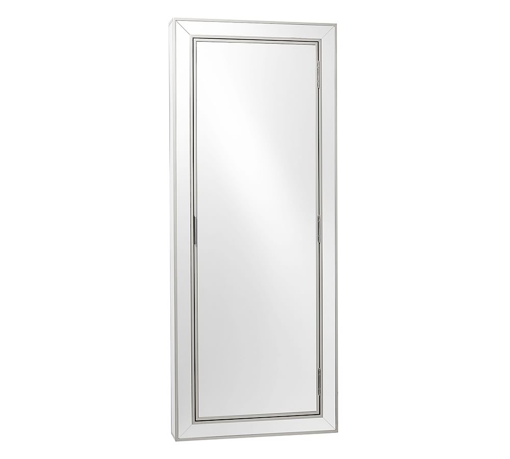 Park Mirrored Jewelry Closet Pottery Barn