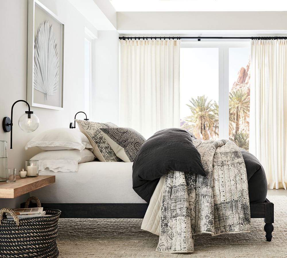 Astoria Platform Bed Pottery Barn