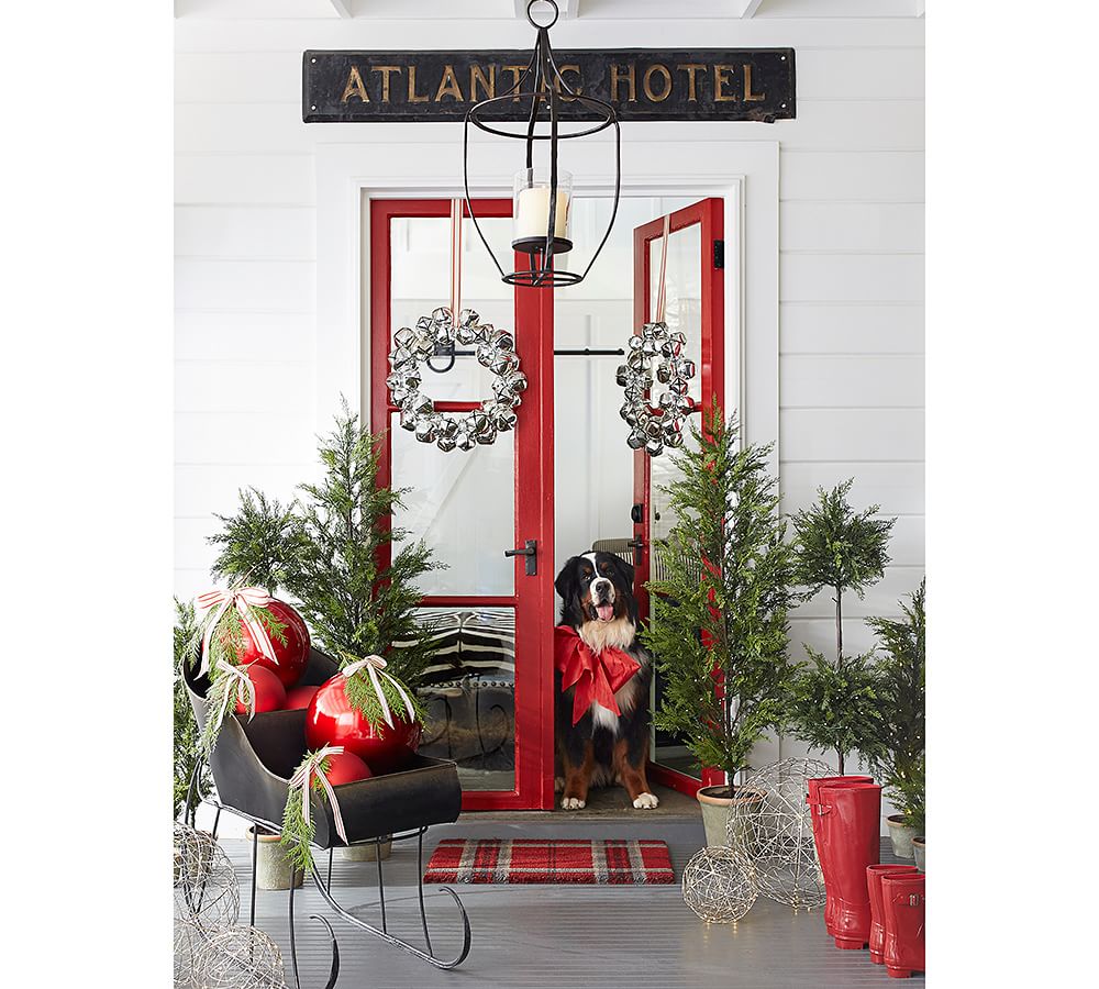 Pottery Barn Outdoor Christmas Decorations 