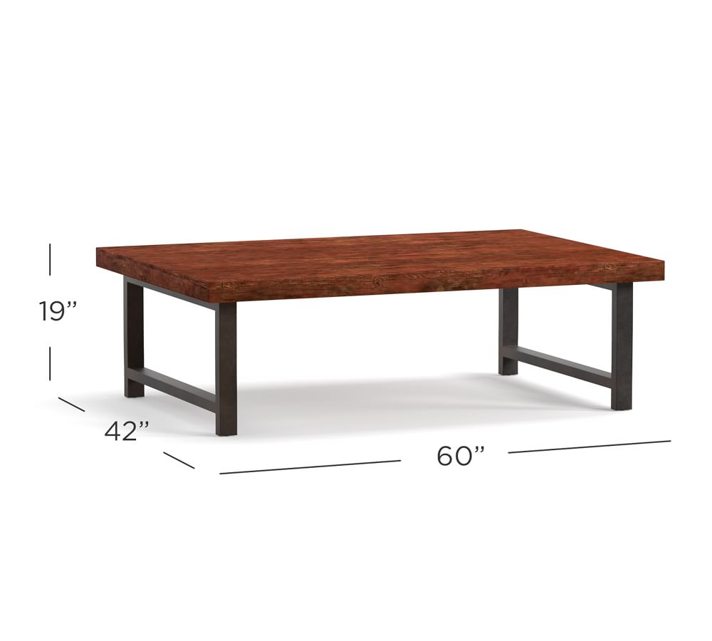 Griffin Reclaimed Wood Coffee Table | Pottery Barn