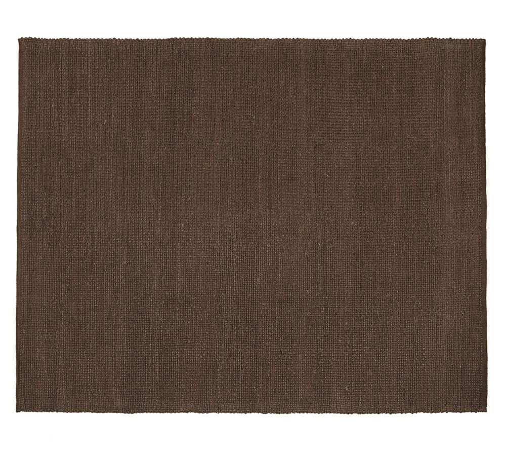 Heather Chenille/Jute Rug Espresso Pottery Barn