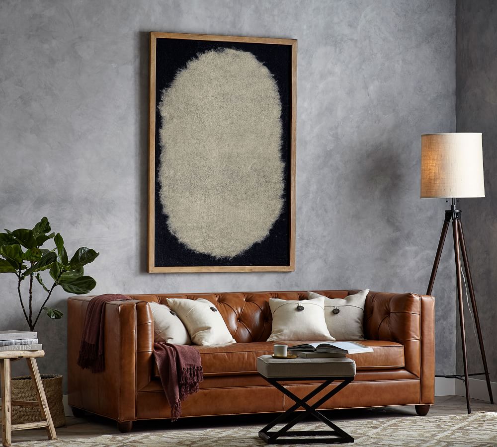 Framed Felt Textile Wall Art Pottery Barn