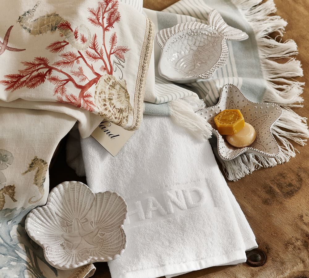 Bartlett Stripe Hand Towel Pottery Barn