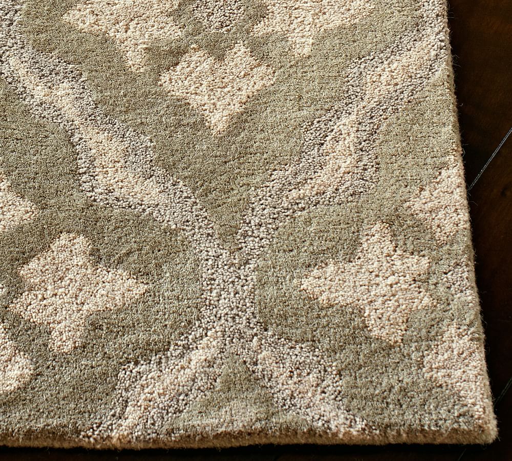 Misha Diamond Rug Swatch Pottery Barn