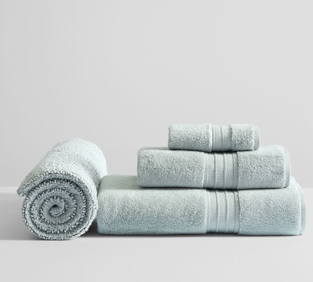 Hydrocotton Organic Towel Bundle With Bath Mat Set of 4 Pottery Barn
