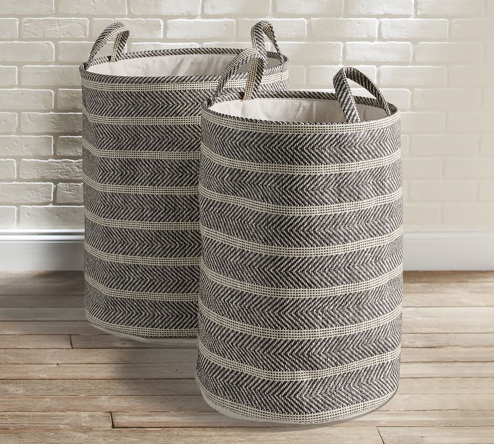 Cecelia Round Baskets, Set of 2 | Pottery Barn