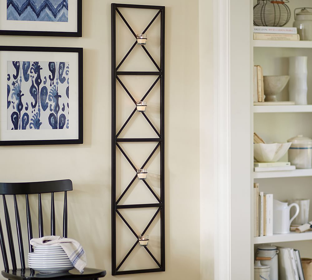 Ezra Wall Mount Votive Holder Candle Holder Pottery Barn