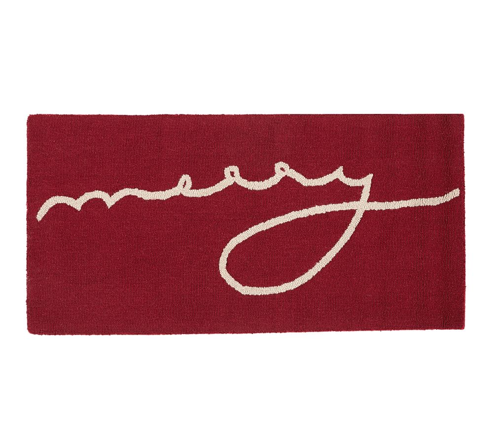 Merry Kitchen Mat Pottery Barn