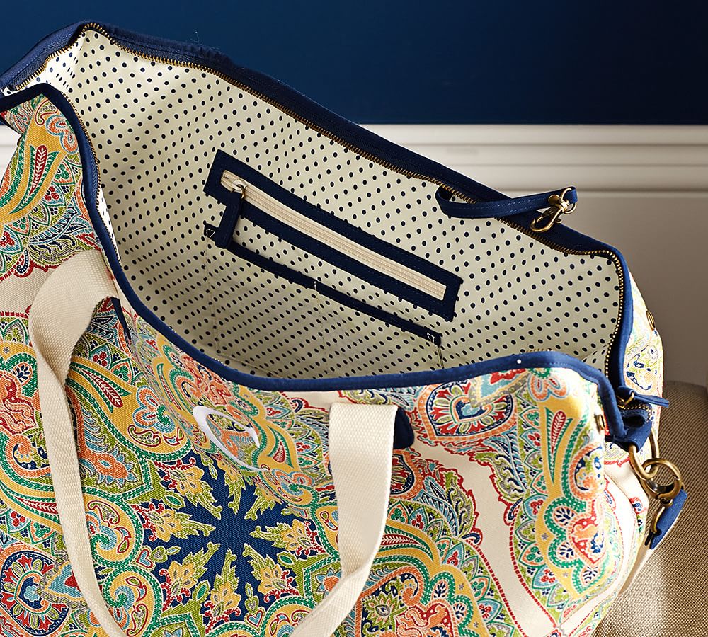 Penelope Paisley Weekender Tote Bag | Pottery Barn