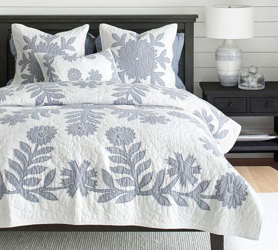 NEW Pottery Barn Pia Print One Euro Pillow Sham Boho Medallion Quilted Lovey 
