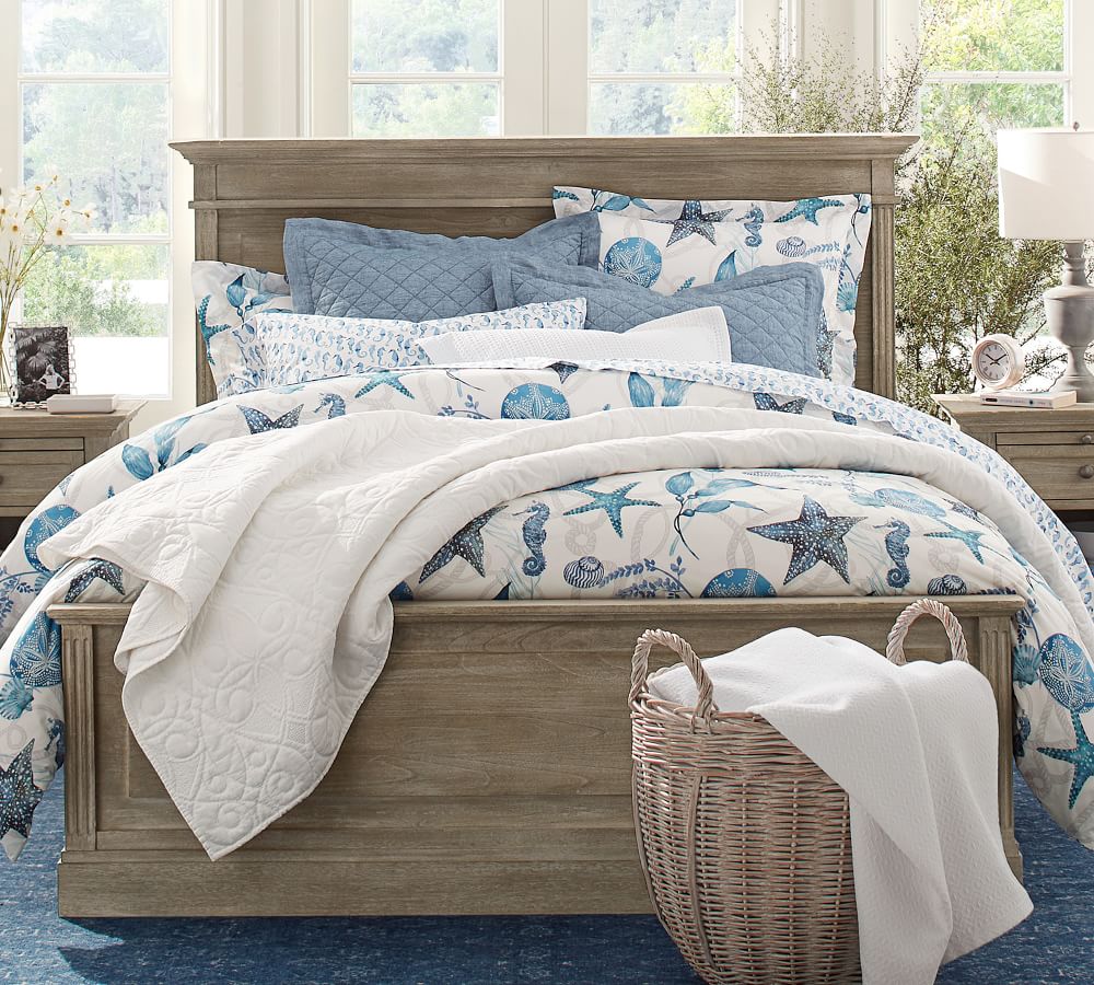 Livingston Bed Wooden Beds Pottery Barn
