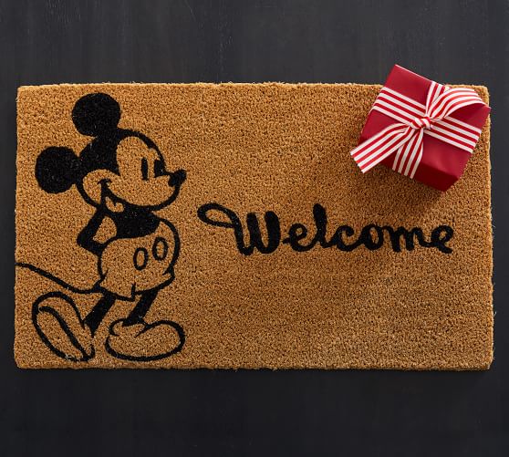 Internal Washable Disney Door Mat 40x70cm  Mickey & Minnie Home Sweet Home 