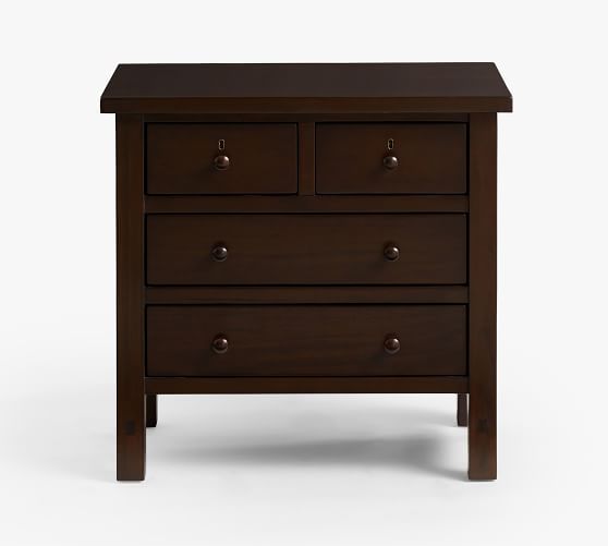 Farmhouse 28 5 4 Drawer Nightstand, Crate And Barrel Dresser Drawer Removal