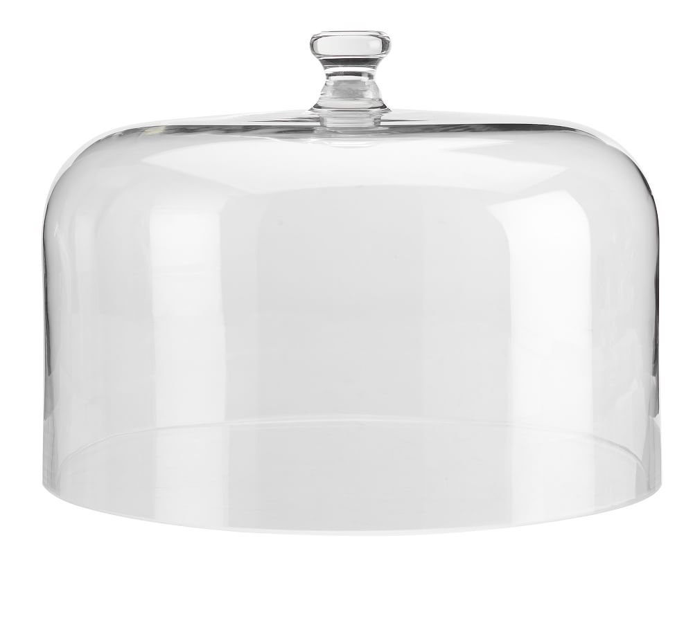 Grace Pressed Glass Cake Stand & Dome Pottery Barn