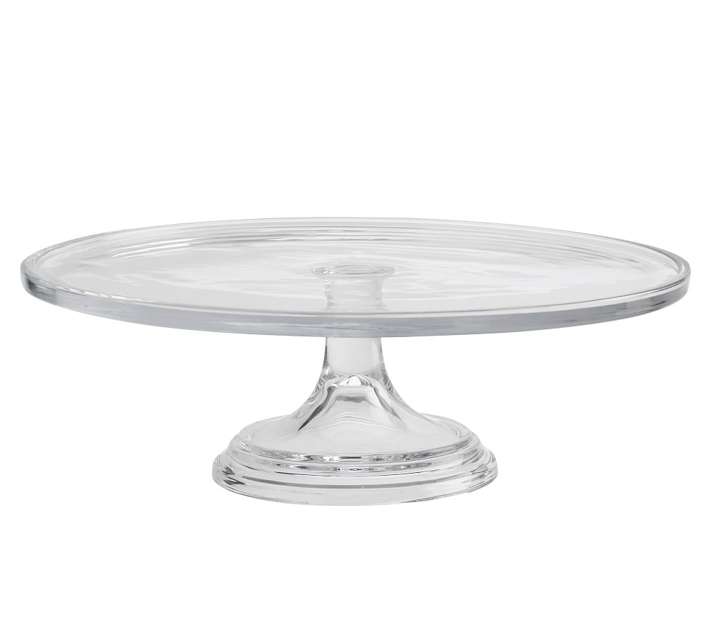 Grace Pressed Glass Cake Stand & Dome Pottery Barn