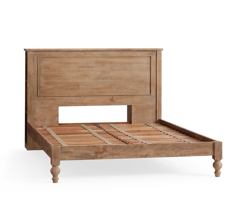 Astoria Storage Headboard & Platform Bed Pottery Barn