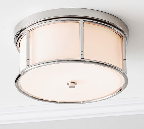 Bamboo Flushmount | Pottery Barn