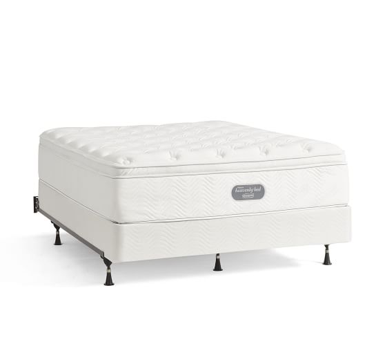 Metal Bed Frame Pottery Barn, Can I Put A Box Spring On Metal Bed Frame