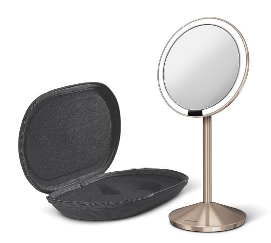 Simplehuman Sensor Makeup Mirror, How Do I Know When My Simplehuman Mirror Is Fully Charged