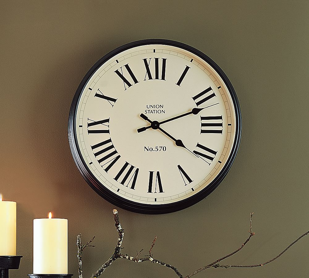 Union Station Clock Pottery Barn