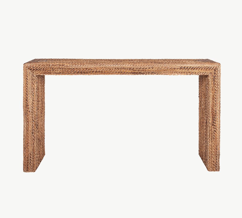 Sarnia 47" Seagrass Console Table | Pottery Barn