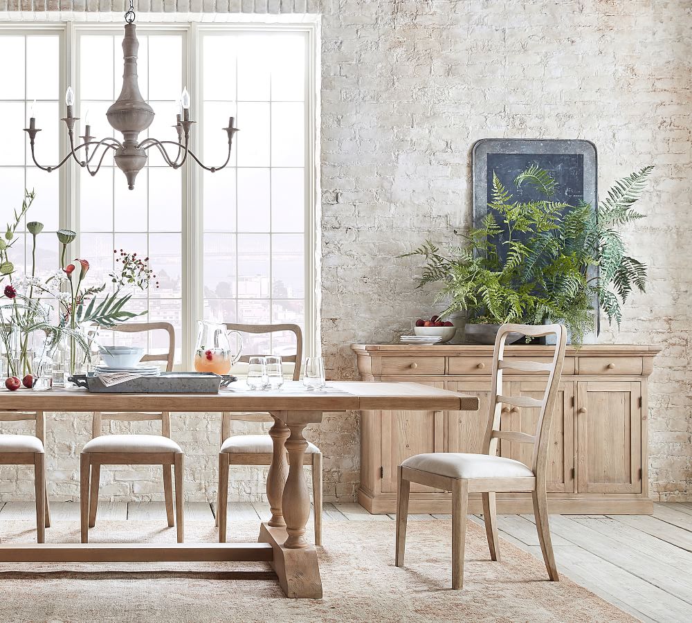 Parkmore Reclaimed Wood Buffet Table Pottery Barn