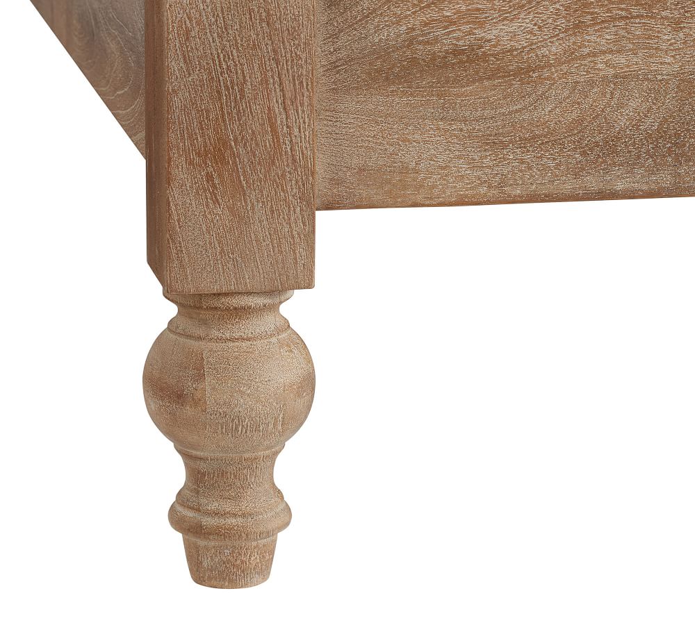 Astoria Storage Headboard & Platform Bed Pottery Barn