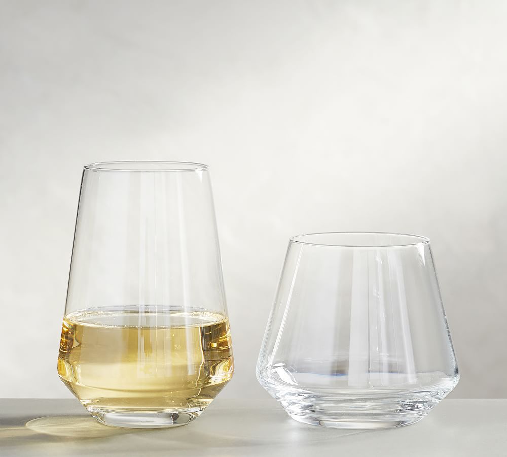 Schott Zwiesel Taste Stemless Wine Glasses | Pottery Barn