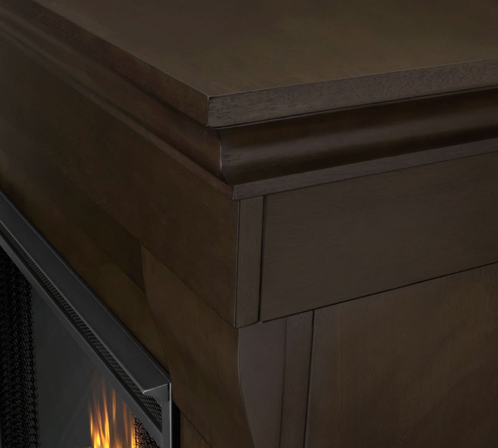 Real Flame® 41" Chateau Corner Electric Fireplace Pottery Barn