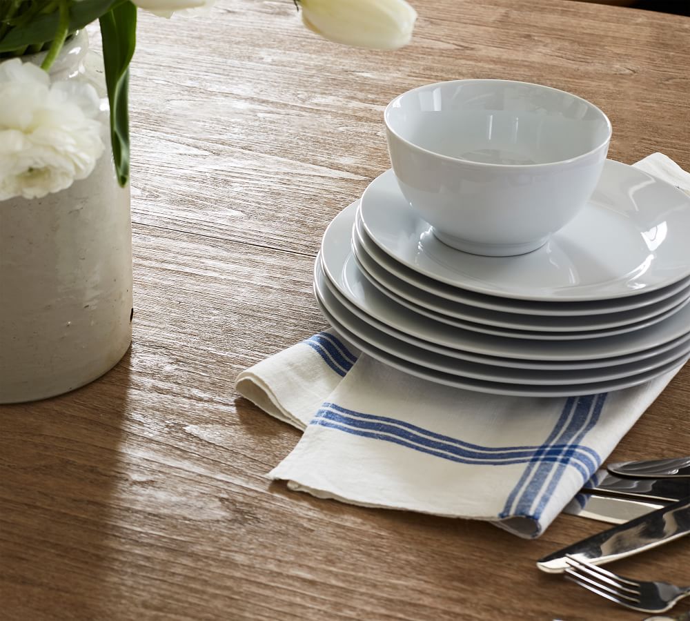 Toscana Round Extending Dining Table Pottery Barn