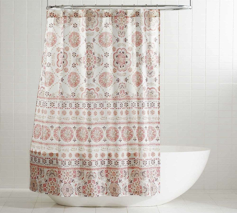 Lila Shower Curtain | Pottery Barn