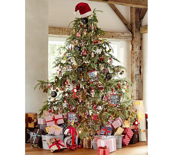 Christmas tree topper santa hat Clearance