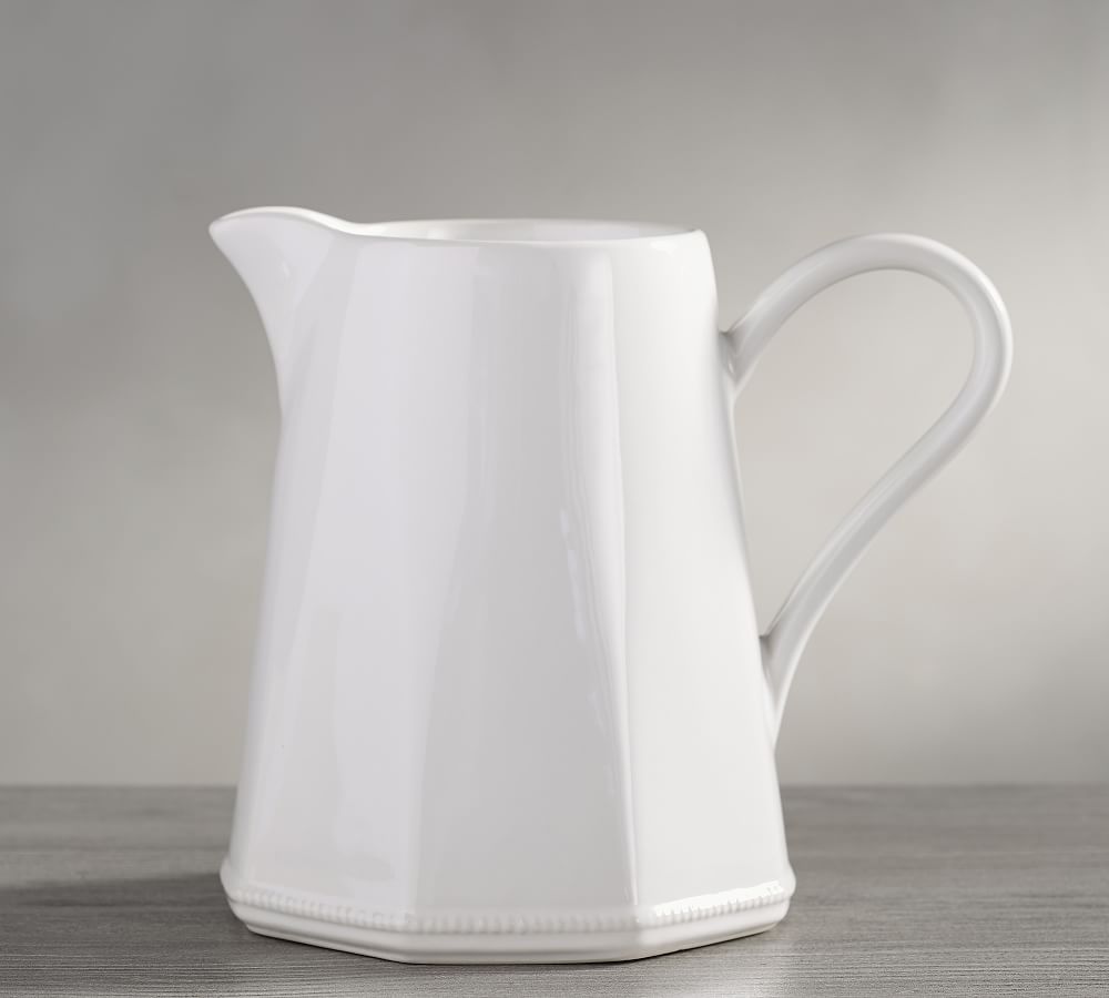 Farmhouse Ceramic Pitcher Pottery Barn