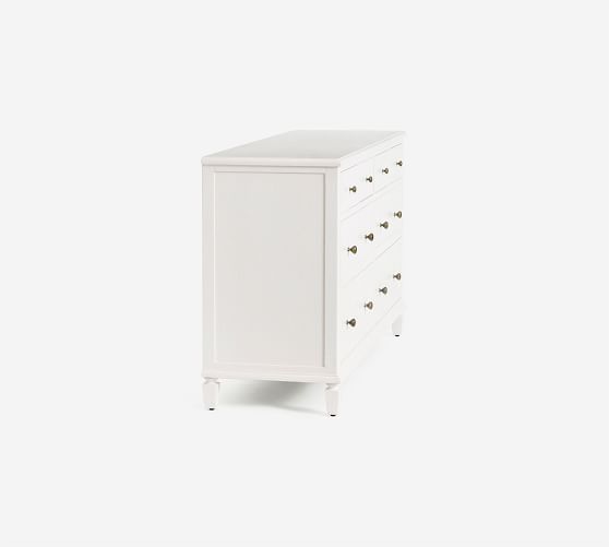 Sausalito 8 Drawer Wide Dresser, Ikea Hemnes Tall Skinny Dresser Dimensions