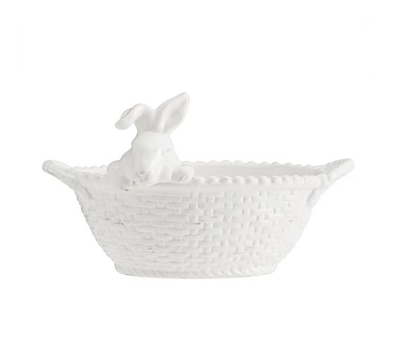Details about   New Pottery Barn Bunny Candy Bowl ~ Easter Small Serve Bowl 