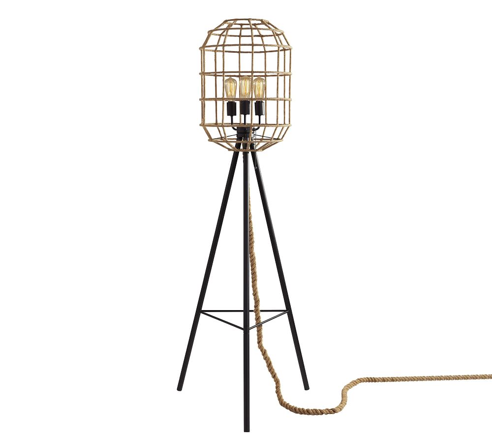 Leon Tripod Floor Lamp Pottery Barn