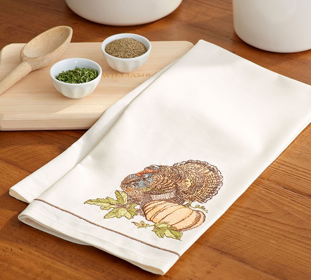 Heritage Turkey Kitchen Towel Pottery Barn