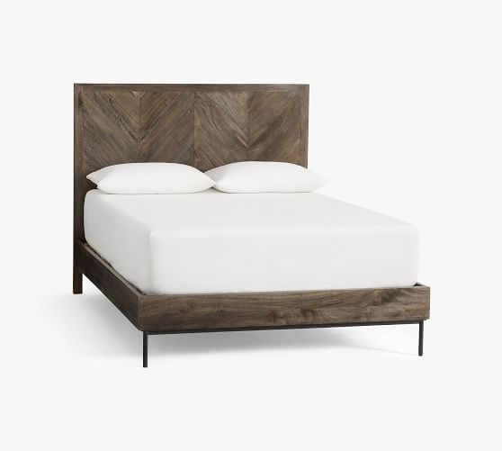 Dayton Platform Bed Pottery Barn, How To Get Rid Of Bed Frame Nyc