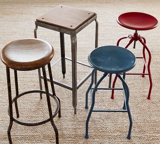 pottery barn stools