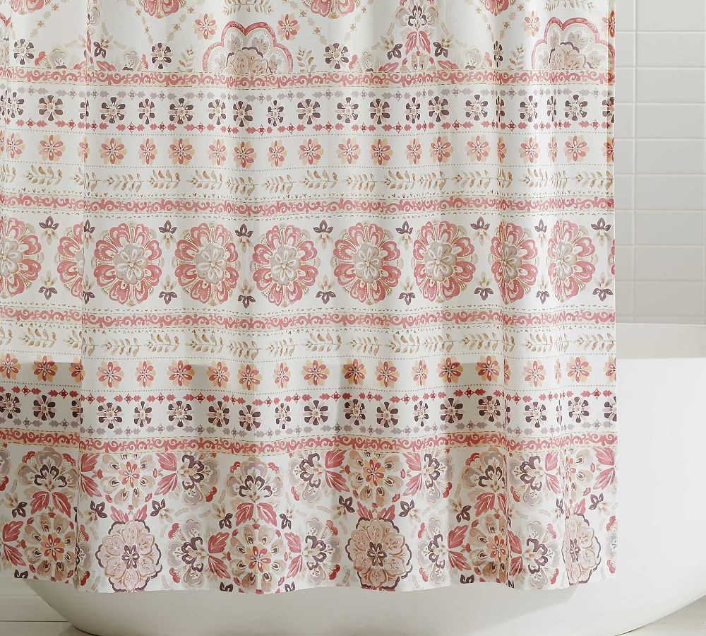 Lila Shower Curtain Pottery Barn