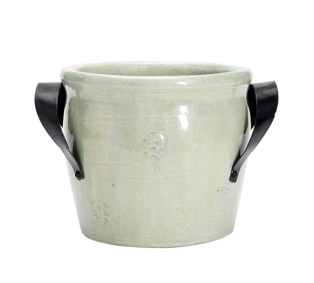 Marlowe Ceramic Vase Collection Blue Pottery Barn